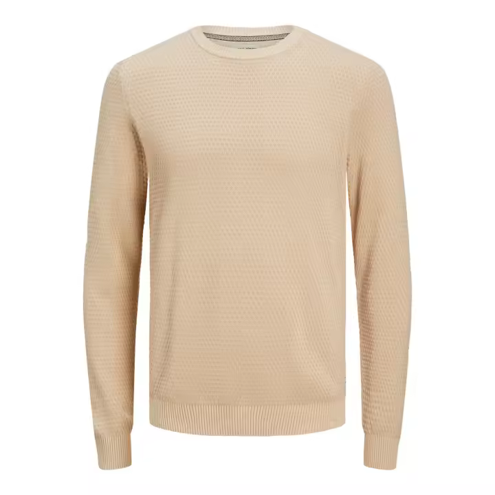 JACK&JONES 12212816 JJEATLAS KNIT CREW NECK NOOS Hombre Jersey Chaleco Punto Jersey 29536 - 1
