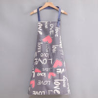 Delantal De Cocina Para Mujer Con Estampado De Girasol De Dibujos Animados Verano Ajustable Antigrasa Sin Mangas Material De Algodón - details 2