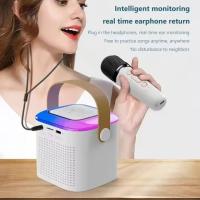 Altavoz Subwoofer de Karaoke con Microfono Doble, Bluetooth, 100W, Cambiador de Voz - details 1