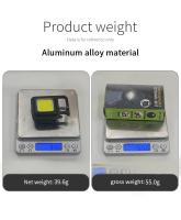 Linterna LED Mini Multifuncional De Llave De Camping Con Luz De Trabajo Recargable Por USB Para Pesca Y Senderismo - details 0
