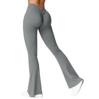 Leggings De Yoga Para Mujer Fitness Running Gimnasio Deportes Pantalones Completo Elasticidad Algodón Poliéster Cierre Elástico - details 15