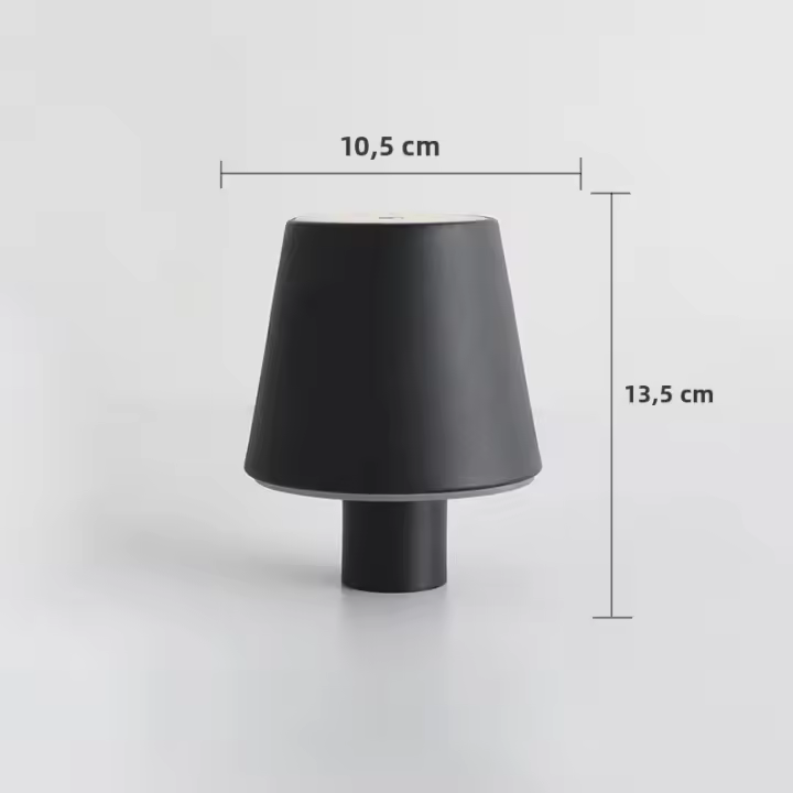 Lámpara De Mesa De Botella De Vino LED Recargable Por USB Iluminación Nocturna Dimisible Para Decoración De Clubes Y Bares Luz De Escritorio Atmosfera Café - 1
