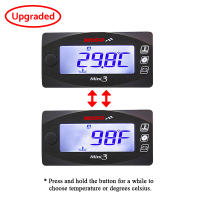 Medidor De Temperatura De Agua Koso Para Motocicleta 3 En 1 Pantalla Digital LED Con Sensor Fin Tipo Muestra De Voltaje Y Tiempo - details 3
