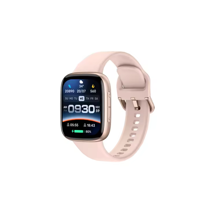 Reloj inteligente with Pantalla AMOLED HD, Frecuencia cardíaca, oxígeno en sangre, Salud, Bluetooth, información de Llamadas, Reloj Multideportivo (2025) - 1