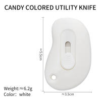 Cuchillo De Arte Miniatura 5Pcs Portátil Para Oficina Corte De Papel Y Apertura De Envolventes Cuchillo De Expresión Minimalista - details 2