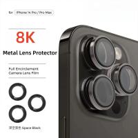 3Pcs Protector De Lente De Vidrio Para iPhone 11 12 13 14 15 pro Max Protector De Cámara Metálico Anillo Para iPhone 12 13 Mini iPhone 14 15 plus - details 0