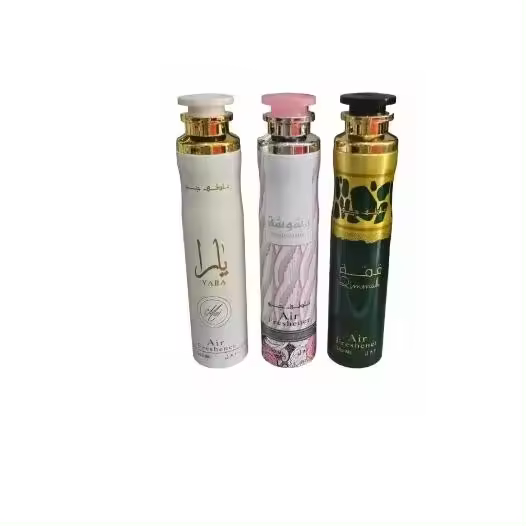 PACK DE 3 AMBIENTADORES LATTAFA - Yara Moi, Qimmah y Washwashah - 300ml x 3 unidades , ambientadores árabes Lattafa Perfumes - 1
