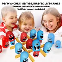 Juego De Tablero Educativo Tic Tac Toe Para Niños Juguete Interactivo De Desarrollo Inteligente Tamaño Grande Dibujos Animados Adecuado Para Niños De 3 a 12 Años Regalo Navideño - details 9
