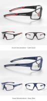 Gafas De Ciclismo ROCKBROS Ultralight Grandes Marco Fotocromáticas Protección UV400 Para Deportes Al Aire Libre Correr - details 7