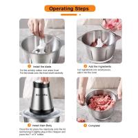 Picadora de Carne de Maple Inoxidable para Verduras y Carne - details 14