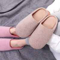 Zapatillas De Casa Japón Para Hombres Y Mujeres Invierno Antideslizantes Suaves No Ruidosas Calientes Interno Falso Gamuza Talla Verdadera - details 2