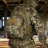 Chaleco Táctico Exterior Ligero Impermeable De Nylon 1000D MOLLE Bolsa Accesorio Para Camping Caza Deportes Bolsa De Hombro Unisex - details 8