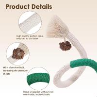3 Piezas Hierba Gatera Juguete,Juguete para Gatos Cuerda para Morder,Masticar Palos Gato,Juguete Cuerda Gato,Cuerda Dental para Gatos,para Limpieza de Dientes,Dentición - details 3
