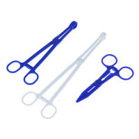 Aguja De Hemostasia Médica De Plástico Con Bocadillo Fino Pinzas Quirúrgicas Para Algodón Y Esponja Herramienta De Primeros Auxilios Al Aire Libre - details 2