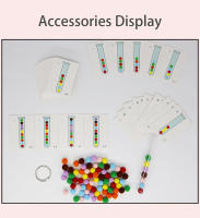 Juguete Educativo Montessori DIY Material Matemático Juego De Encaje De Colores Y Formas Para Niños Aprendizaje Temprano Juguetes De Enseñanza - details 54