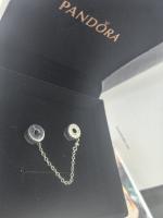PANDORA Signature Cadenas de segregación-Plata de Lei, Viene con un completo embalaje de Caja de Giunte. - details 1