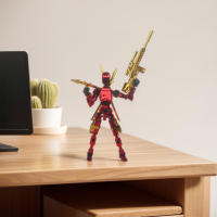 Figura De Acción 13 Titan Multi-articulada Robot Transformable Con Perro Juguete Educativo Para Niños Regalo Ideal - details 2
