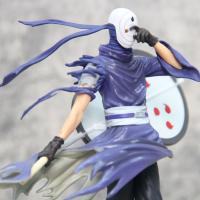 Figura De Acción Naruto 27cm Uchiha Obito Akatsuki Interchangeable Cabezas Juguete Coleccionable Para Niños Y Adultos - details 12