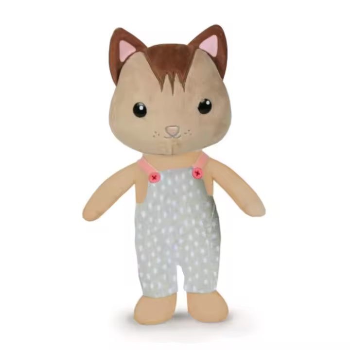 PELUCHE FARM FAMILY - 22 CM - FAMILIA GATO MARRÓN , 760016414, TIENDA CON LICENCIA OFICIAL - 1