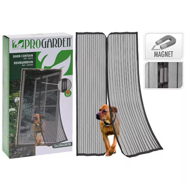 Mosquitera puerta iman 2x50x220 cm - 1