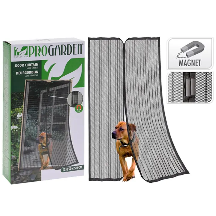 Mosquitera puerta iman 2x50x220 cm - 1