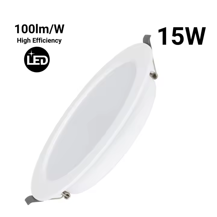 Barcelona LED Downlight LED empotrable circular - 15W - Corte Ø140mm - 1