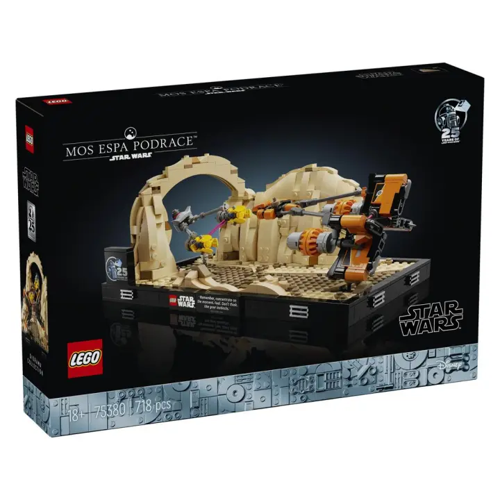 Lego Star Wars Diorama Carrera de Vainas de Mos Espa 75380 Lego star wars LEGO - 1