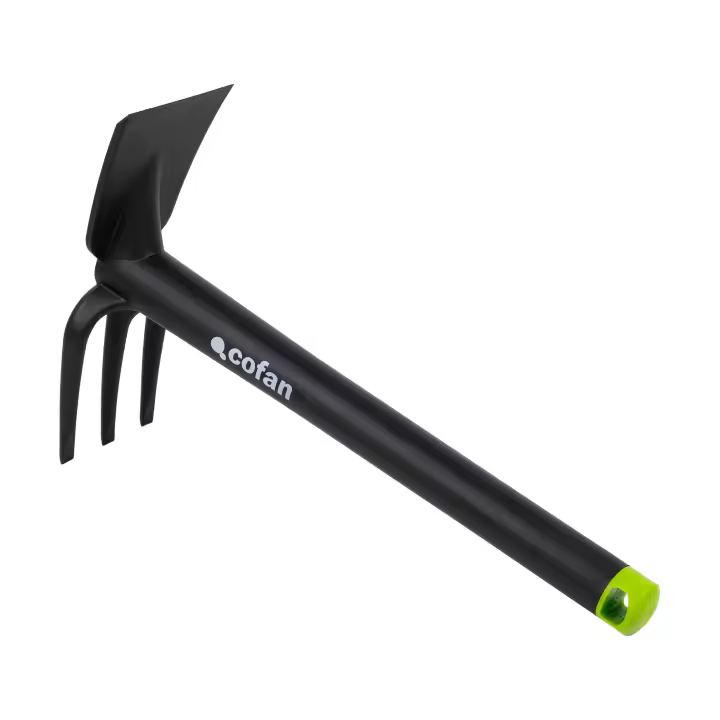 Azuela de Nylon Cofan para Jardinería | Anchura de Trabajo de 7 Cm | Ideal para Airear y Desterronar Tierra | Duradera y Ligera - 1