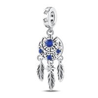 Encantos Originales De Plata 925 Con Mariposas Libélulas Abejas Leones Cuentas De Zirconia Para Joyería DIY Regalos De Cumpleaños - details 11