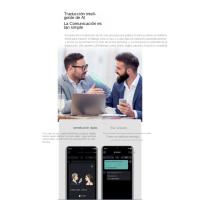 Gafas Inteligentes AI con traductor AR 134 Idiomas - Auriculares Bluetooth 5,3 Invisibles + asistente vocal | Sonido 3D BOX, Control Musical, IP65 Agua/Polvo | 72h Autonomía, way Relajación y Fotos por Voz | Gift Tecnológico para Padres Viajeros - details 1