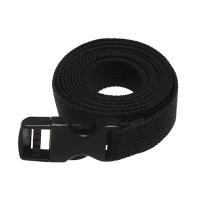 Cinta De Atado De Nylon Duradero Para Camping Y Viajes Negro Con Hebilla De Cierre De Camanchina Herramienta De Equipaje - details 10