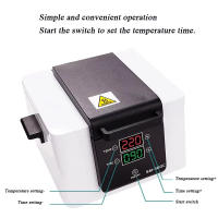 Esterilizador de Metal Profesional 300W para Uñas, Pedicura y SPA - Alta Temperatura, Rápido y Seguro, Ideal para Herramientas de Salón, Toallas y Accesorios de Belleza - details 8