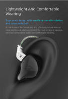 KZ EDC Auriculares Inalámbricos Con Bajos HIFI Estéreo Monitores De Oído Deportivos Cancelación De Ruido Active No Wireless Bluetooth - details 6