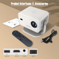 Proyector Magcubic 4K L018 Android11 Native 1080P Auto Focus Y Keystone BT5.2 WIFI6 Allwinner H713 Portátil 360° Rotación - details 16