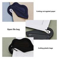 Abrepuertas De Letra Con Cuchilla Para Envolventes Y Papel Seguro Doble Cara Para Oficina Y Hogar Material De Aleación - details 4