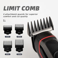 Cortapelo Eléctrico 5 en 1 con Pantalla Digital Inteligente - Kit de Corte de Pelo Casero Completo para Barba, Cerdas y Cabello - Trimmer Multifuncional con Accesorios Especializados - details 3