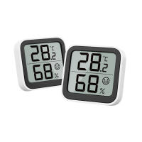 NOKLEAD Mini Higrómetro Monitor Termómetro Medidor De Humedad Con Icono De Cara Indicador De Comodidad Para Interiores ℃/℉ Switch Para Hogar Y Oficina - details 0