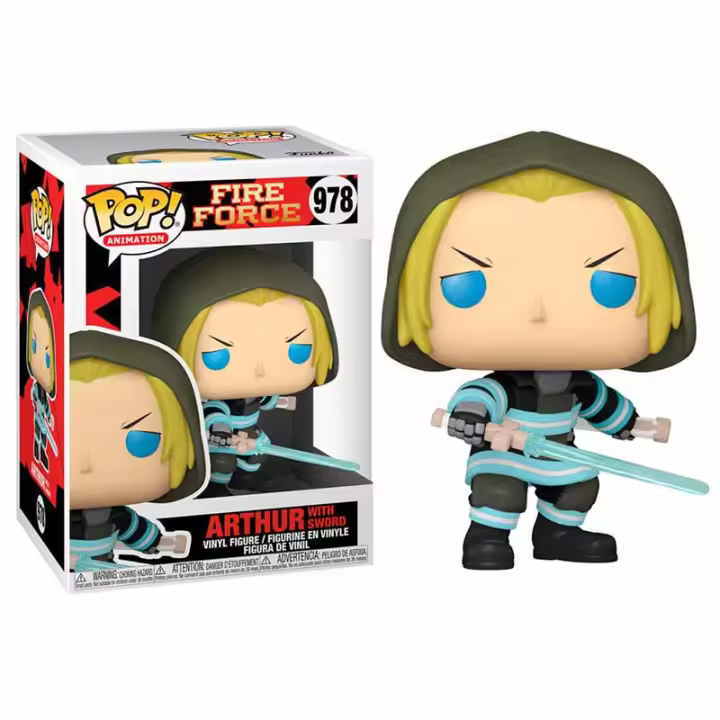 Funko Pop! Animation Fire Force, Arthur with Sword 978 - 1