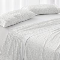 Juego de Sábanas Floral Greige Tacto Suave | Planchado Fácil | 5 Medidas Disponibles | Ideal Para Todo el Año - details 4