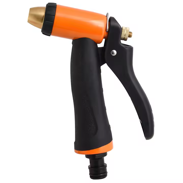 SANCO STORE - SATURNIA Pistola Riego Manguera Metal Soft-Touch Regulable - 1
