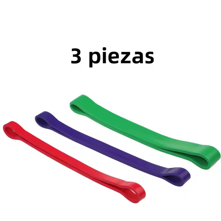 Conjunto De Bandas De Resistencia Para Fitness Loop 3 Niveles Gruesas De Goma Para Ejercicios De Entrenamiento Deportivo Y Ejercicios De Fortalecimiento - 1