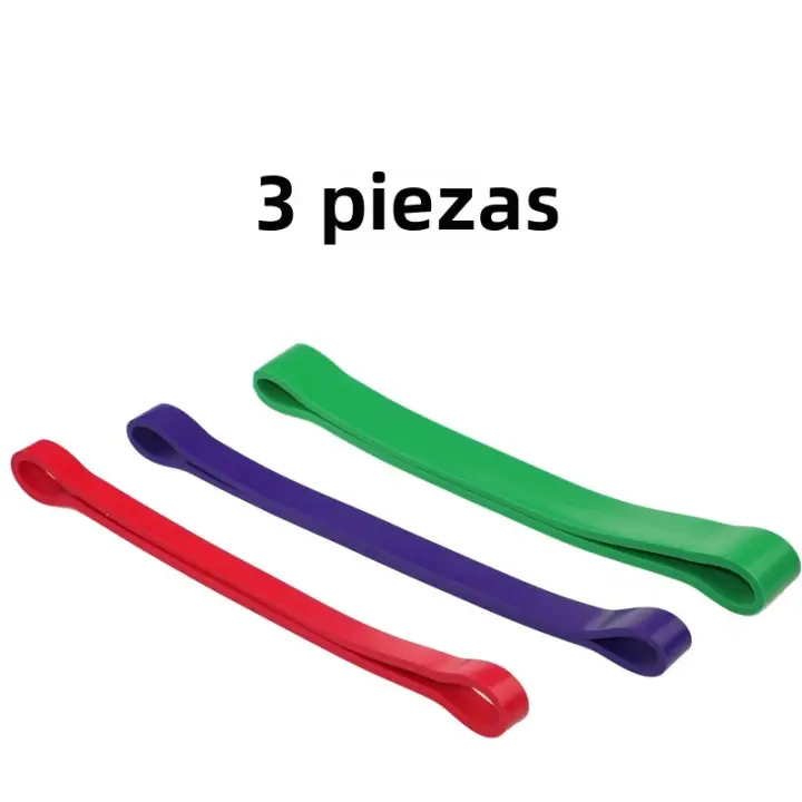 Conjunto De Bandas De Resistencia Para Fitness Loop 3 Niveles Gruesas De Goma Para Ejercicios De Entrenamiento Deportivo Y Ejercicios De Fortalecimiento - 1
