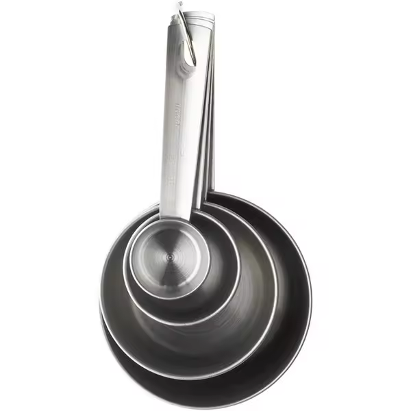 Set de medición 4 piezas 12 cm Inoxidable Gastromax Plata 12 cm - 1