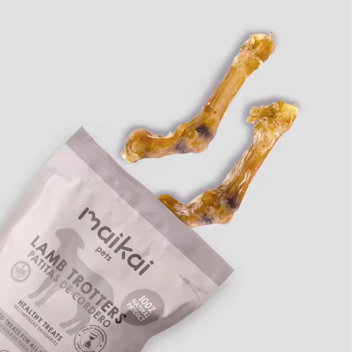 MAIKAI - Patitas de Cordero Deshidratadas para Perros. 100% Natural. Pack de 2 UDS. - 1