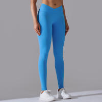 Leggings De Yoga Para Mujer Cintura Alta Levantamiento De Caderas Gimnasio Sin Costuras Pantalones De Deporte Fitness Running - details 1