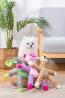 Juguete De Masticar Para Perros Grandes Indestructible Suave En Forma De Animales Peluche Para Entrenamiento Dental Y Dientes De Lágrima - details 7