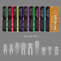 550pcs Tiras De Uñas Gelosas Sofisticadas Medianas Cortas En Forma De Dátil Y Cofre Matte Para Extensión De Uñas De Acrílico Herramientas De Manicura DIY Decorativas - details 8