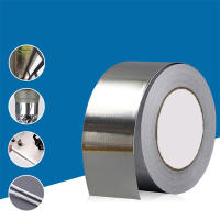 Cinta Adhesiva De Aluminio Para Reparaciones De Ducto Resistente a Altas Temperaturas Cinta Adhesiva De Foil Térmica 1pc - details 0