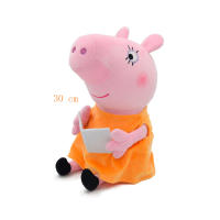 Muñeco De Peluche Peppa Pig George 30cm Relleno De Algodón PP Muñeco De Vestir Para Niños Juguetes De Anime Figura Modelo Regalos De Cumpleaños - details 7