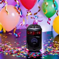 ALTAVOZ BLUETOOTH PORTATIL TROLLEY POTENCIA REAL 60W USB KARAOKE LUCES LED DJ RECARGABLE CON MICROFONO PARA EXTERIORES - details 3